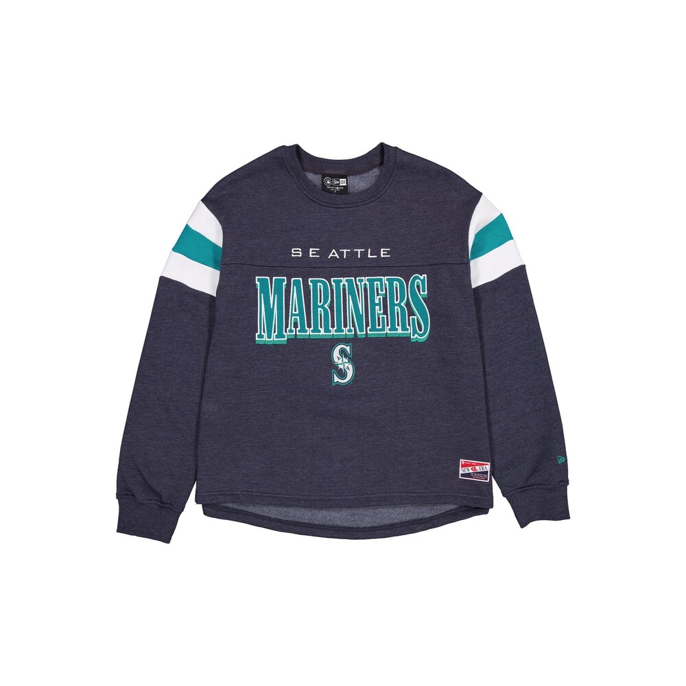 New Era Seattle Mariners Throwback Women's Crewneck - Size S